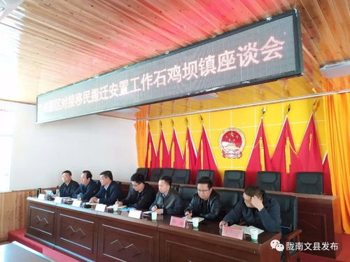 兰州新区经济发展局副局长侯成武一行来文县对接移民搬迁安置工作